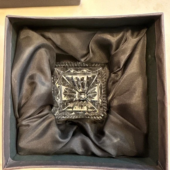 Waterford Crystal Pyramid Paperweight